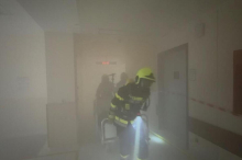 Einsatzübung am LKH: Feuerwehr und Rettungskräfte trainierten Evakuierung unter Realbedingungen 