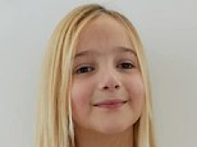 Schoolgirl, nine, is diagnosed with aggressive cancer after complaining to her parents of a blocked nose