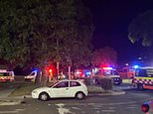 Man is set ALIGHT in 'vicious' attack at unit block - as offender remains on the run