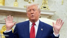 Trump: Premirje je komajda še pri življenju; brent pri 105 dolarjih