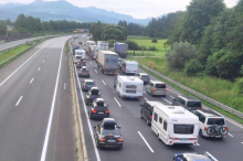 Tauernautobahn vor Pfingstwochenende tagelang gesperrt