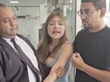 Woman who went viral for stabbing her hairdresser over a bad haircut was arrested in UK for 'stripping off and assaulting police'