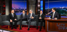 Late Night Shows: Stephen Colbert, Jimmy Fallon, Jimmy Kimmel, Seth Meyers und John Oliver verspotten Donald Trump