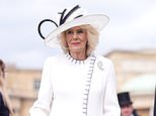 Queen Camilla voices support for parole board decision to keep BA pilot who bludgeoned his estranged wife to death behind bars - as she hosts Buckingham Palace garden party with King Charles