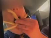 Vile video shows McDonald's employee shoveling fries into her mouth before adding them to customer's packet