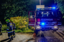 Feuer in Wohnhaus: Vermisste Person wurde von Einsatzkräften gerettet