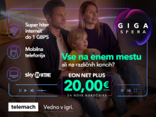 Telemach predstavlja EON Net Plus: vse za sodobno zabavo v enem paketu