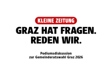 Graz-Wahl: Graz-Wahl 2026: Die große Kleine Zeitung Podiumsdiskussion im Dom im Berg