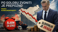 Po Golobu zvoniti je prepozno: slabši konkurenčnost in dobičkonosnost Slovenije