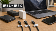 USB-C ni vedno USB-C: zakaj enak priključek še ne pomeni enakega kabla
