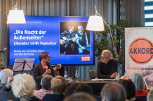 Lesung in Graz: Alle Achtung-Star Christian Stani rollte über den Boden