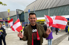 ESC in Wien: Für Fans wie Michael Stangl ist das ganze Jahr Songcontest
