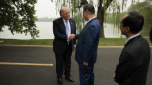 5 glavnih poudarkov s Trumpovega obiska pri Šiju