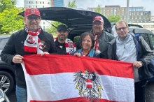 Eishockey-WM: Die österreichische Fan-Welle schwappt in die Schweiz über