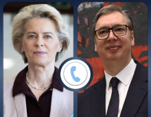 PREDSEDNIK VUČIĆ RAZGOVARAO SA URSULOM FON DER LAJEN: 