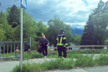 Großeinsatz in Villach: Suchaktion nach vermisster Person in der Drau
