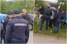 BLOKADERI NAPALI GRAĐANE SUZAVCEM: Društvenim mrežama se širi snimak skandaloznog nasilja
