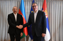 VUČIĆ STIGAO U BAKU: Slede sastanci sa Alijevim i predstavnicima nekih od najvećih azerbejdžanskih kompanija