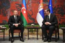 VUČIĆ SE SASTAO SA ALIJEVIM: Zvanično počela istorijska poseta, sledi razgovor sa predstavnicima najvećih azerbejdžanskih kompanija