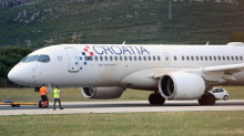 Počela istraga o skretanju zrakoplova Croatia Airlinesa s piste u Zračnoj luci Split