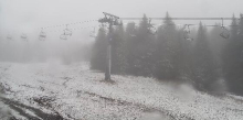 SRBIJU POGODILO VREME KAO USRED NOVEMBRA! Sneg zatrpao planine, mećava na Kopaoniku i temperaturе od samo 10 stepeni: Pogledajte slike snega! (VIDEO)