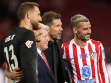 Čustveno slovo Griezmanna in Lewandowskega