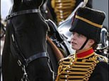 Pictured: Female soldier who died after she was thrown from her horse moments after performing in front of the King at the Royal Windsor Horse Show