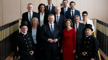 Neues Kabinett: Erstes Treffen des neuen Kabinetts