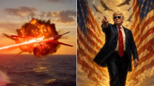Bizarre Propaganda-Tirade: Trump flutet Truth Social mit skurrilen KI-Posts