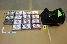 Policija zasegla 60 kilogramov kokaina in 50.000 evrov gotovine