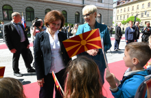 Pirc Musar ob obisku makedonske predsednice: Prihodnost Severne Makedonije je v EU-ju