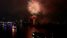 Farbenfroher Besuchermagnet: Japanisches Feuerwerk 