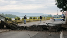 PUKAO MOST NA GRANIČNOM PRELAZU GRADIŠKA: Obustavljen saobraćaj