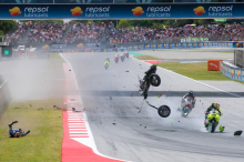 Nach Horror-Unfall: Marquez und Zarco aus dem Krankenhaus entlassen