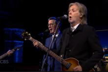 Paul McCartney als letzter Gast bei erzwungenem Ende der Colbert-Show