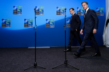 Rubio in Rutte sta se zavzela za svobodo plovbe skozi Hormuško ožino