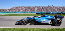 Formel 1 – Kanada: Alex Albon überfährt Murmeltier und prallt in Streckenmauer