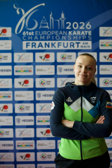 Zala Maria Žibret bronasta na EP-ju v karateju