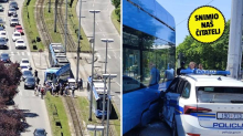 DRAMA NA JARUNU Sudar policijskog auta i tramvaja koji je iskočio: 'Putnici su vrištali'