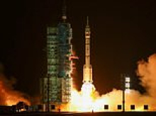 Blast off! China launches three-crew space flight ahead of plans for manned Moon mission by end of the decade