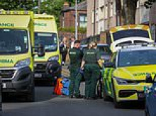 Boy, 2, is fighting for his life in hospital after falling from a house window
