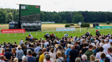 Pferderennen: Außenseiterin Gua Lipa gewinnt Diana-Trial in Hoppegarten