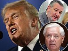 Trump hits back at Republican allies as Ted Cruz and Lindsey Graham blast president for 'disastrous mistake' on his potential Iran deal