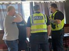 Fury as police turn up at event for murdered teen Harvey Willgoose... asking for an event certificate