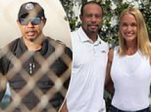 Tiger Woods 'returns to rehab' as golf legend's private jet flies back to Switzerland... days after Vanessa Trump revealed her breast cancer diagnosis