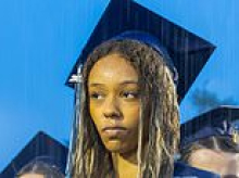 High school faces backlash as graduation is held in torrential downpour