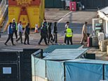 Hundreds of Channel migrants arrive in Britain as warm weather sparks surge in crossings over weekend