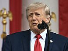 Trump pays tribute to Iran war dead and vows Tehran 'will never have a nuclear weapon' in Memorial Day speech