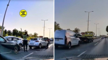 VIDEO Drama u Zagrebu: Sudarilo se čak pet automobila, jedan čovjek je ozlijeđen