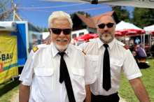 Beste Stimmung beim Frühschoppen der Feuerwehr Stein